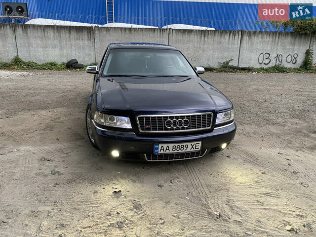 Синий Ауди С8, объемом двигателя 4.17 л и пробегом 271 тыс. км за 10000 $, фото 26 на Automoto.ua