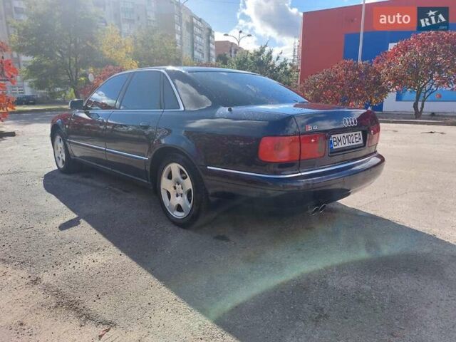 Синий Ауди С8, объемом двигателя 4.17 л и пробегом 348 тыс. км за 9000 $, фото 2 на Automoto.ua