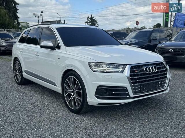 Белый Ауди SQ7, объемом двигателя 3.96 л и пробегом 124 тыс. км за 57900 $, фото 51 на Automoto.ua