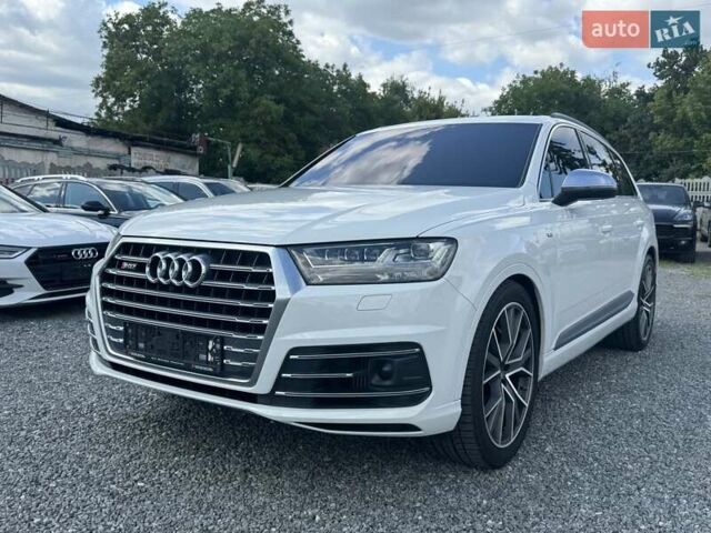 Белый Ауди SQ7, объемом двигателя 3.96 л и пробегом 124 тыс. км за 57900 $, фото 76 на Automoto.ua