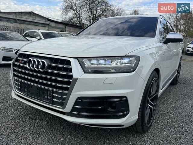 Белый Ауди SQ7, объемом двигателя 3.96 л и пробегом 124 тыс. км за 55900 $, фото 59 на Automoto.ua