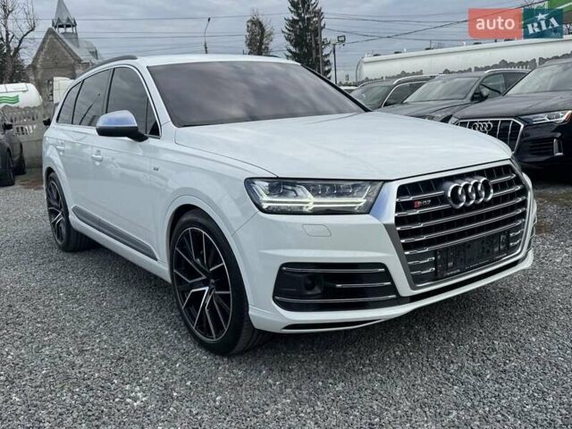 Белый Ауди SQ7, объемом двигателя 3.96 л и пробегом 124 тыс. км за 55900 $, фото 62 на Automoto.ua