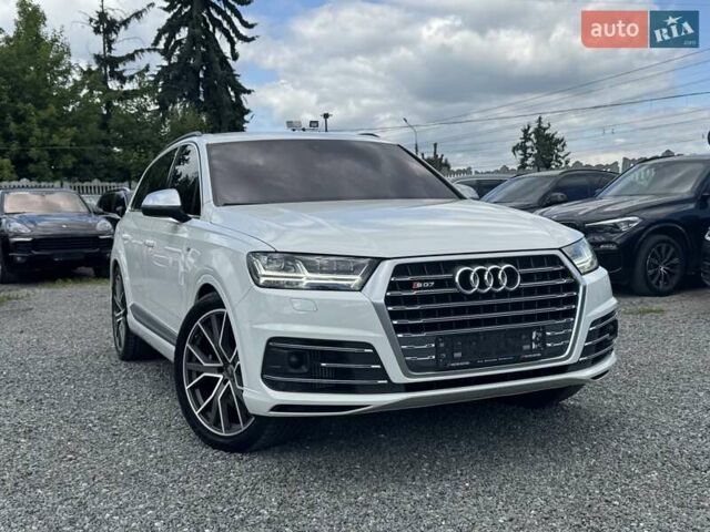Белый Ауди SQ7, объемом двигателя 3.96 л и пробегом 124 тыс. км за 57900 $, фото 5 на Automoto.ua