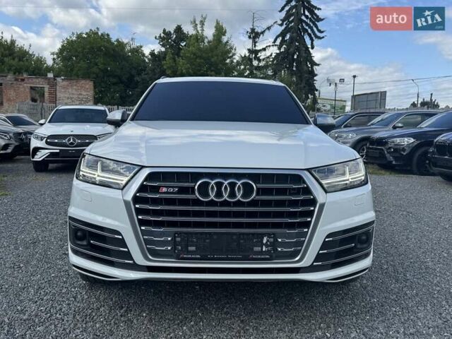 Белый Ауди SQ7, объемом двигателя 3.96 л и пробегом 124 тыс. км за 57900 $, фото 74 на Automoto.ua