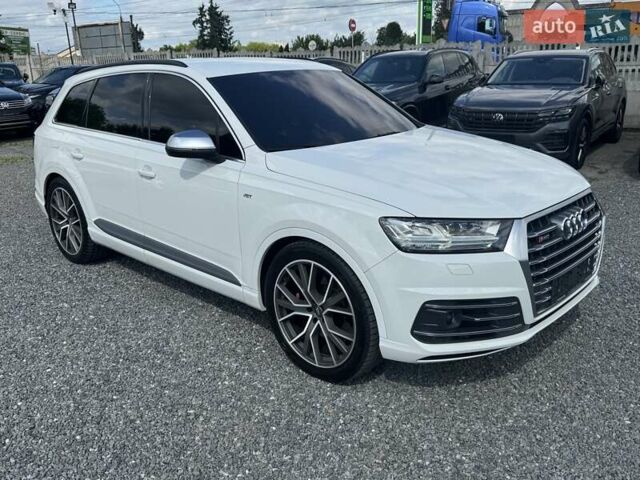 Белый Ауди SQ7, объемом двигателя 3.96 л и пробегом 124 тыс. км за 57900 $, фото 69 на Automoto.ua