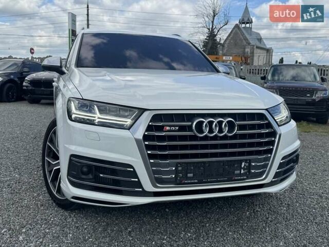 Белый Ауди SQ7, объемом двигателя 3.96 л и пробегом 124 тыс. км за 57900 $, фото 146 на Automoto.ua