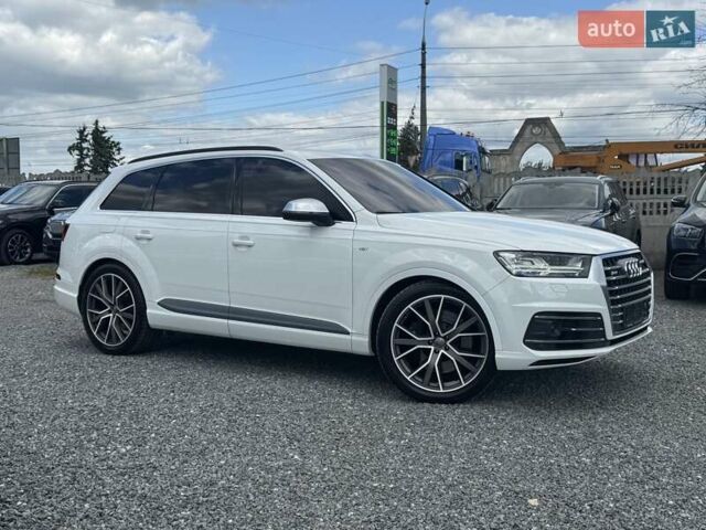 Белый Ауди SQ7, объемом двигателя 3.96 л и пробегом 124 тыс. км за 57900 $, фото 1 на Automoto.ua