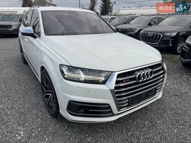 Белый Ауди SQ7, объемом двигателя 3.96 л и пробегом 124 тыс. км за 55900 $, фото 69 на Automoto.ua
