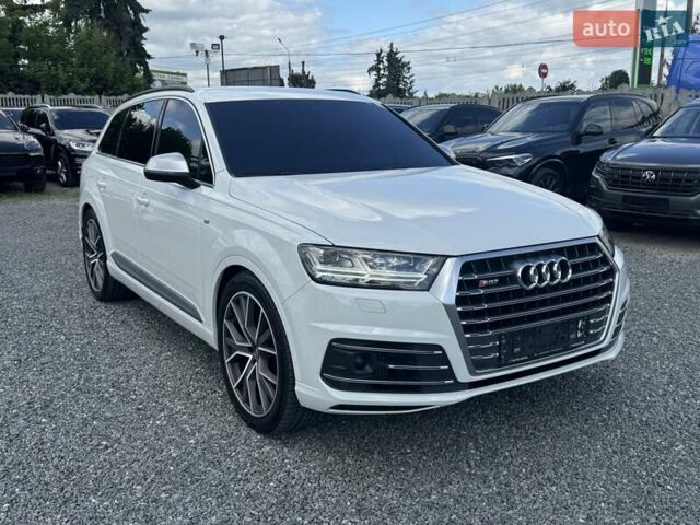 Белый Ауди SQ7, объемом двигателя 3.96 л и пробегом 124 тыс. км за 57900 $, фото 52 на Automoto.ua