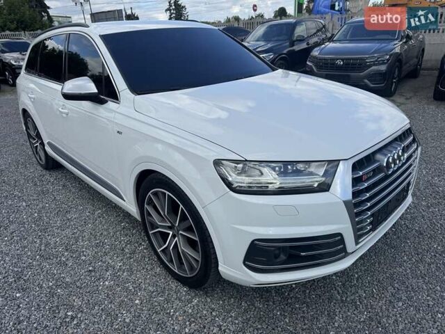 Белый Ауди SQ7, объемом двигателя 3.96 л и пробегом 124 тыс. км за 57900 $, фото 49 на Automoto.ua