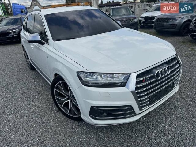 Белый Ауди SQ7, объемом двигателя 3.96 л и пробегом 124 тыс. км за 57900 $, фото 117 на Automoto.ua