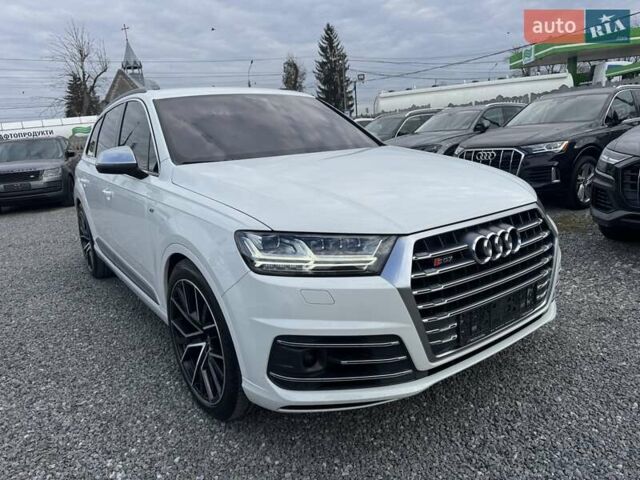 Белый Ауди SQ7, объемом двигателя 3.96 л и пробегом 124 тыс. км за 55900 $, фото 72 на Automoto.ua