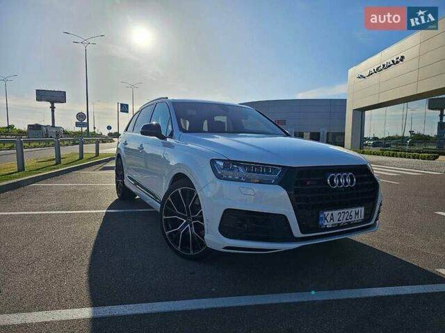 Білий Ауді SQ7, об'ємом двигуна 4 л та пробігом 160 тис. км за 56000 $, фото 1 на Automoto.ua