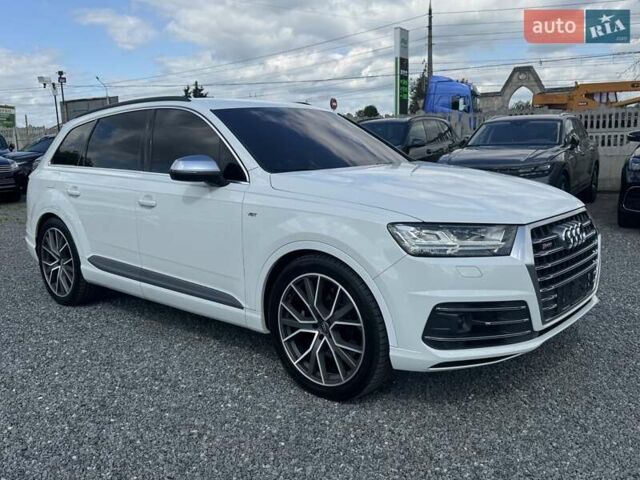 Белый Ауди SQ7, объемом двигателя 3.96 л и пробегом 124 тыс. км за 57900 $, фото 70 на Automoto.ua