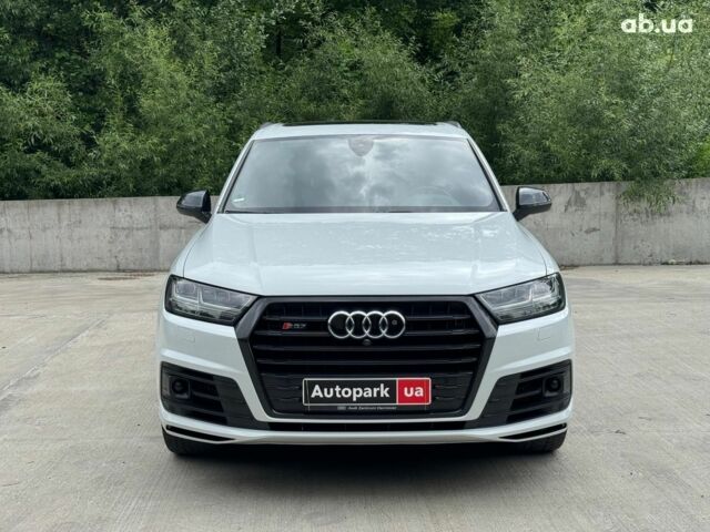 Белый Ауди SQ7, объемом двигателя 4 л и пробегом 226 тыс. км за 49990 $, фото 1 на Automoto.ua