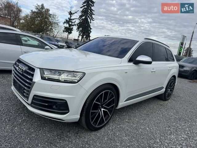 Белый Ауди SQ7, объемом двигателя 3.96 л и пробегом 124 тыс. км за 55900 $, фото 74 на Automoto.ua