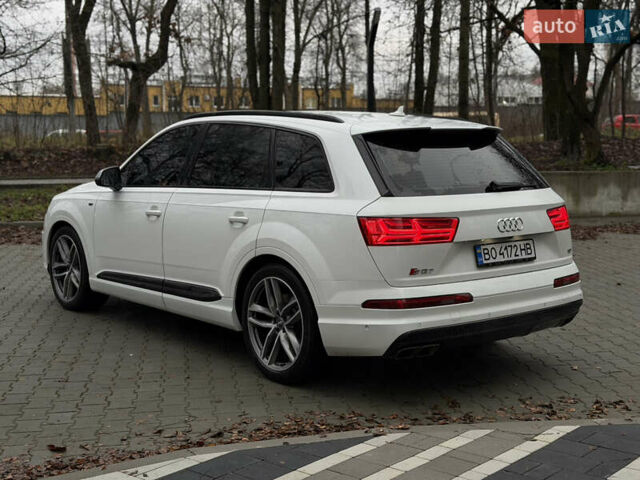 Белый Ауди SQ7, объемом двигателя 3.96 л и пробегом 206 тыс. км за 44000 $, фото 7 на Automoto.ua