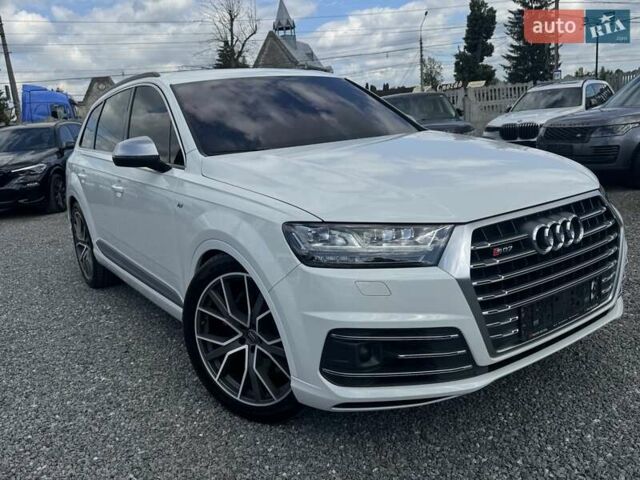 Белый Ауди SQ7, объемом двигателя 3.96 л и пробегом 124 тыс. км за 57900 $, фото 120 на Automoto.ua