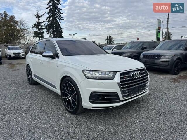 Белый Ауди SQ7, объемом двигателя 3.96 л и пробегом 124 тыс. км за 55900 $, фото 57 на Automoto.ua