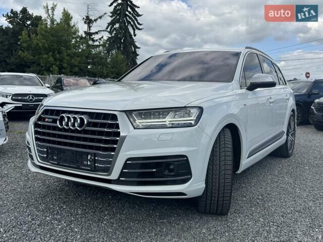 Белый Ауди SQ7, объемом двигателя 3.96 л и пробегом 124 тыс. км за 57900 $, фото 141 на Automoto.ua