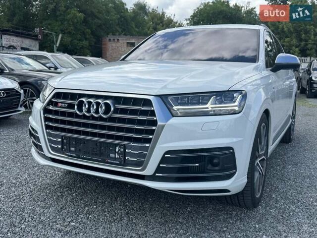 Белый Ауди SQ7, объемом двигателя 3.96 л и пробегом 124 тыс. км за 57900 $, фото 53 на Automoto.ua