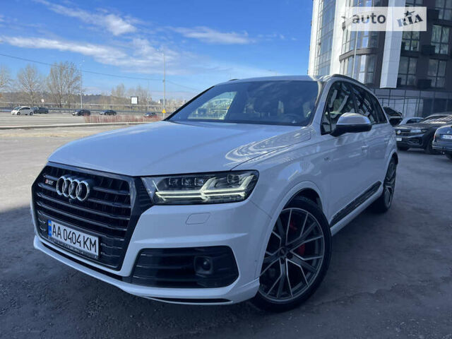 Білий Ауді SQ7, об'ємом двигуна 4 л та пробігом 138 тис. км за 65700 $, фото 3 на Automoto.ua