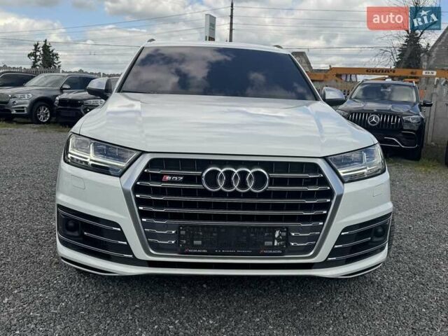 Белый Ауди SQ7, объемом двигателя 3.96 л и пробегом 124 тыс. км за 57900 $, фото 143 на Automoto.ua