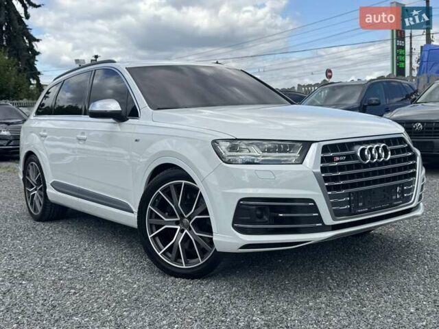 Белый Ауди SQ7, объемом двигателя 3.96 л и пробегом 124 тыс. км за 57900 $, фото 4 на Automoto.ua
