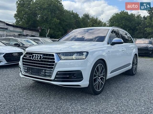 Белый Ауди SQ7, объемом двигателя 3.96 л и пробегом 124 тыс. км за 57900 $, фото 54 на Automoto.ua