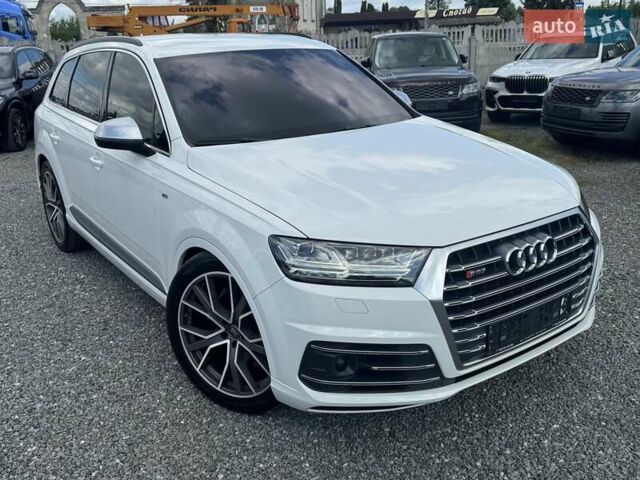 Белый Ауди SQ7, объемом двигателя 3.96 л и пробегом 124 тыс. км за 57900 $, фото 128 на Automoto.ua