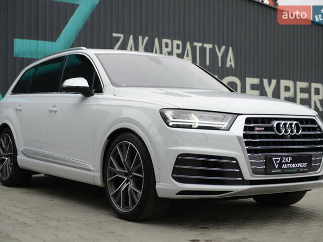 Білий Ауді SQ7, об'ємом двигуна 3.96 л та пробігом 156 тис. км за 58300 $, фото 5 на Automoto.ua