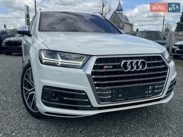 Белый Ауди SQ7, объемом двигателя 3.96 л и пробегом 124 тыс. км за 57900 $, фото 126 на Automoto.ua