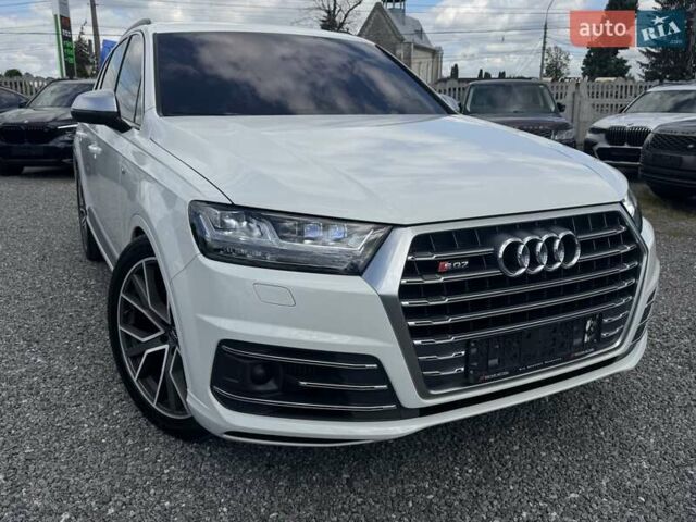 Белый Ауди SQ7, объемом двигателя 3.96 л и пробегом 124 тыс. км за 57900 $, фото 118 на Automoto.ua
