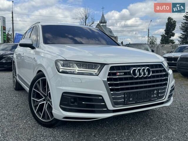 Белый Ауди SQ7, объемом двигателя 3.96 л и пробегом 124 тыс. км за 57900 $, фото 150 на Automoto.ua