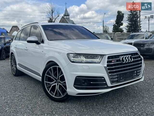 Белый Ауди SQ7, объемом двигателя 3.96 л и пробегом 124 тыс. км за 57900 $, фото 149 на Automoto.ua