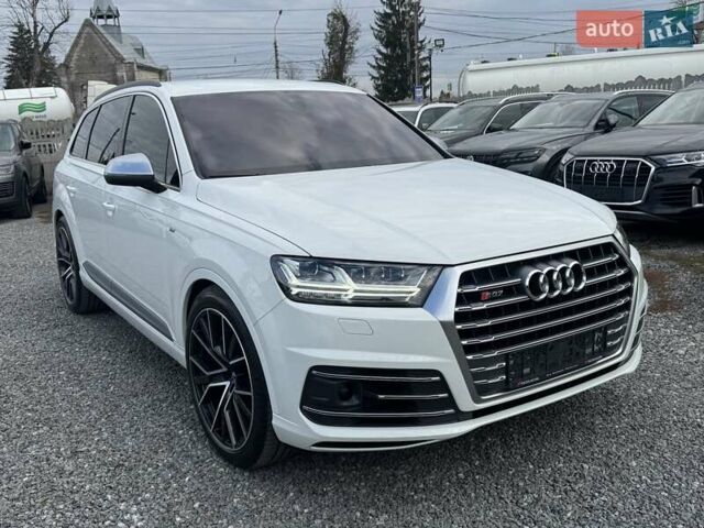 Белый Ауди SQ7, объемом двигателя 3.96 л и пробегом 124 тыс. км за 55900 $, фото 63 на Automoto.ua
