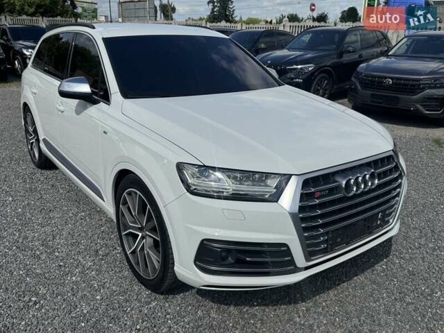 Белый Ауди SQ7, объемом двигателя 3.96 л и пробегом 124 тыс. км за 57900 $, фото 68 на Automoto.ua