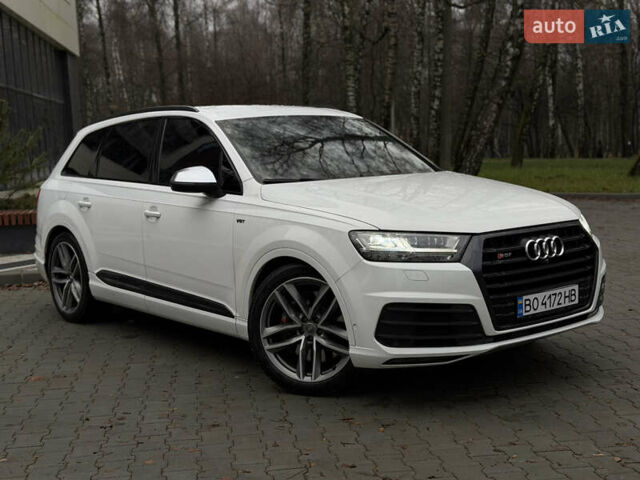 Белый Ауди SQ7, объемом двигателя 3.96 л и пробегом 206 тыс. км за 44000 $, фото 11 на Automoto.ua