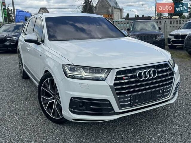 Белый Ауди SQ7, объемом двигателя 3.96 л и пробегом 124 тыс. км за 57900 $, фото 151 на Automoto.ua