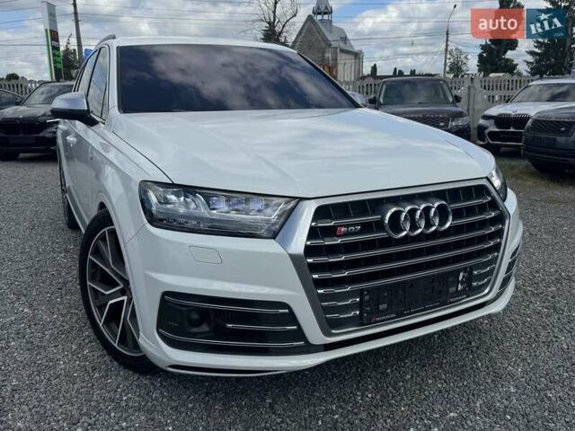 Белый Ауди SQ7, объемом двигателя 3.96 л и пробегом 124 тыс. км за 57900 $, фото 119 на Automoto.ua