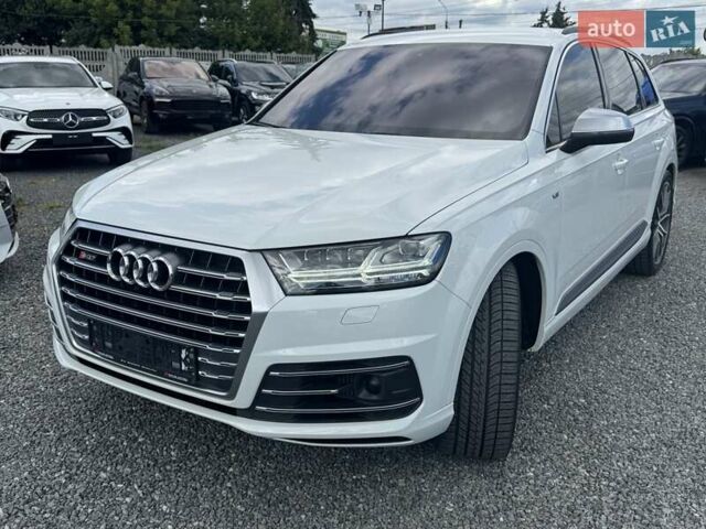 Белый Ауди SQ7, объемом двигателя 3.96 л и пробегом 124 тыс. км за 57900 $, фото 142 на Automoto.ua