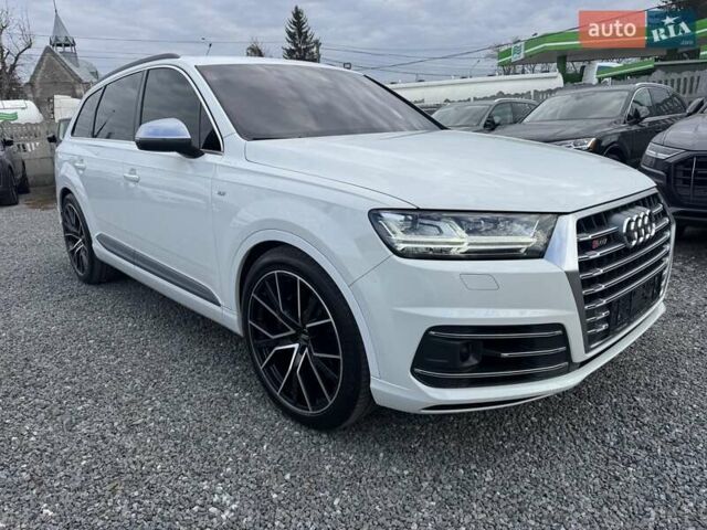 Белый Ауди SQ7, объемом двигателя 3.96 л и пробегом 124 тыс. км за 55900 $, фото 70 на Automoto.ua