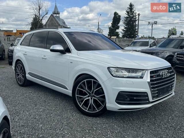 Белый Ауди SQ7, объемом двигателя 3.96 л и пробегом 124 тыс. км за 57900 $, фото 131 на Automoto.ua