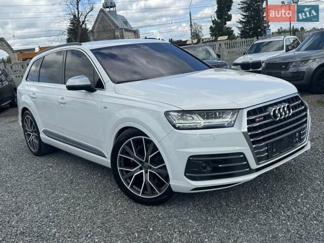 Белый Ауди SQ7, объемом двигателя 3.96 л и пробегом 124 тыс. км за 57900 $, фото 148 на Automoto.ua