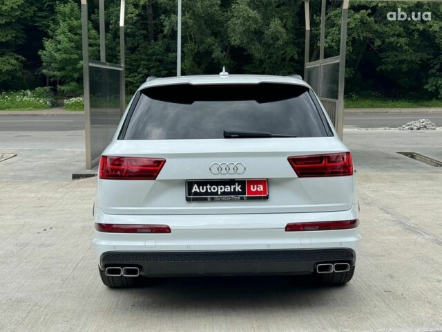 Белый Ауди SQ7, объемом двигателя 4 л и пробегом 226 тыс. км за 49990 $, фото 8 на Automoto.ua