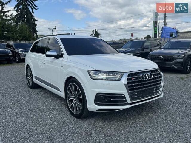 Белый Ауди SQ7, объемом двигателя 3.96 л и пробегом 124 тыс. км за 57900 $, фото 72 на Automoto.ua