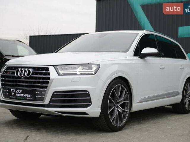 Білий Ауді SQ7, об'ємом двигуна 3.96 л та пробігом 156 тис. км за 58300 $, фото 6 на Automoto.ua