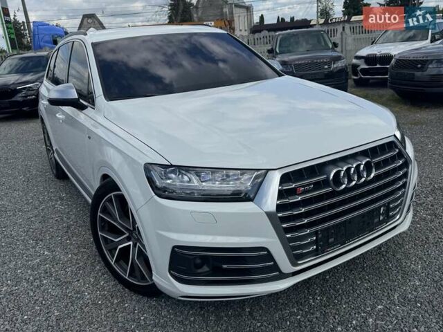 Белый Ауди SQ7, объемом двигателя 3.96 л и пробегом 124 тыс. км за 57900 $, фото 121 на Automoto.ua