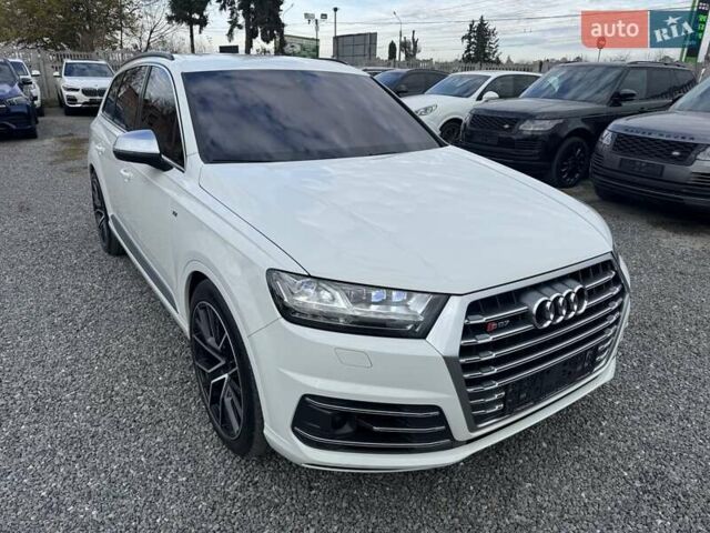 Белый Ауди SQ7, объемом двигателя 3.96 л и пробегом 124 тыс. км за 55900 $, фото 56 на Automoto.ua
