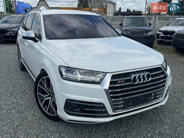 Белый Ауди SQ7, объемом двигателя 3.96 л и пробегом 124 тыс. км за 57900 $, фото 127 на Automoto.ua